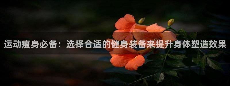 意昂5(KGAME)集团：运动瘦身必备：选择合适的健身装备来
