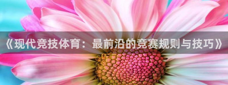 中欧体育网址：《现代竞技体育：最前沿的竞赛规则与技巧》